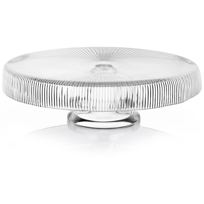Patera 26 cm transparentna Ivv