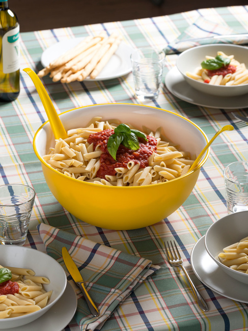 Łyżki Do Serwowania Pomarańczowe