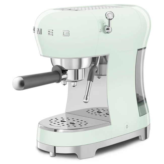 Smeg - Ekspres do kawy 50's Style Ecf02Pgeu Pastelowa Zieleń