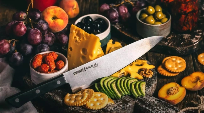 Samura Harakiri Nóż Szefa Kuchni 21 cm AUS-8 58 HRC