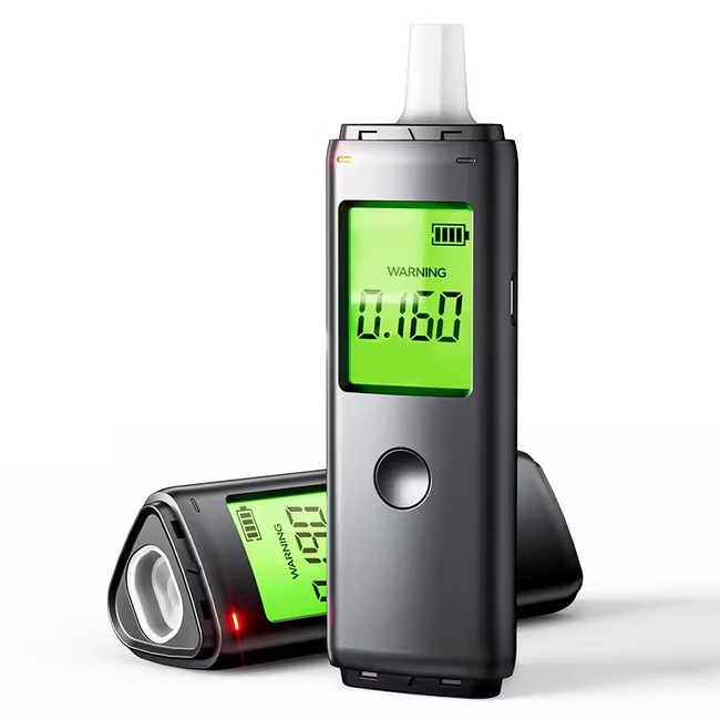 Alkomat Extralink Alkologic PO-01 z sensorem półprzewodnikowym i akumulatorem