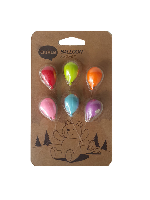 Magnesy Balloon kolorowe - Qualy