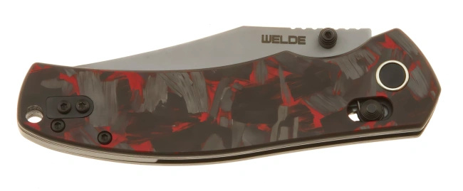 Nóż składany Welde VG02 Carbon Fiber VG10 San Mai