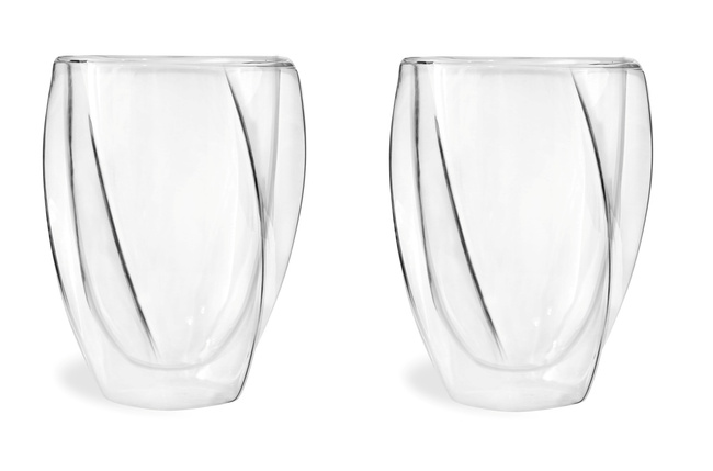 Zestaw 2 Szklanek Z Podwójną Ścianką Cristallo 300 Ml - Vialli Design