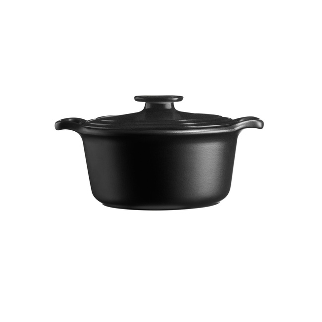 Garnek Ceramiczny Sublime+ 7L, Czarny - Emile Henry