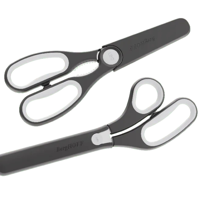 Wielofunkcyjne Nożyczki Kuchenne Z Magnetyczną Osłoną Graphite 23Cm - Berghoff