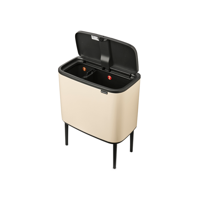 Kosz do segregacji Brabantia Bo Touch Bin 11 + 23 l, Soft Beige