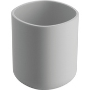 Kubek na szczoteczki do zębów Alessi, 10 cm, biały