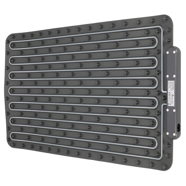 EXTRALINK Mata Grzewcza Elektryczna 63x38 cm 400W Szara do Ogrzewania Podłogowego
