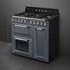 Smeg - Kuchnia wolnost., 90cm, Victoria, nieb. Victoria TR93GR Niebieskoszary.