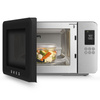 Smeg - Kuchenka mikrofalowa SDA Collezione - czarny mat