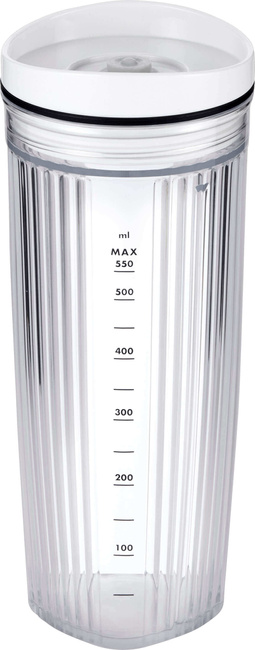 Zwilling Enfinigy Bidon do blendera z pokrywką próżniową 550 ml biały