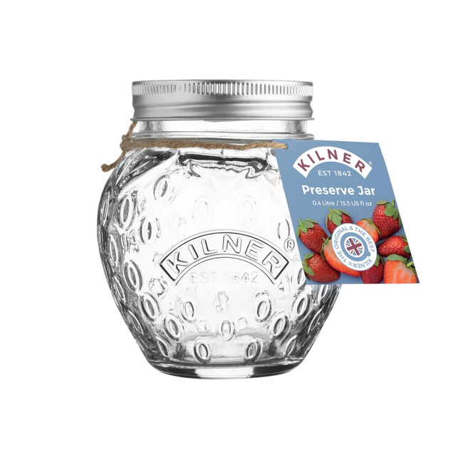 Słoiki na przetwory Strawberry Fruit Preserve 0,4L - Kilner