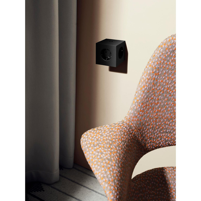 Rozszerzacz gniazd Square 2 z podwójnym Usb-C o mocy 30 W - Różowy - Avolt