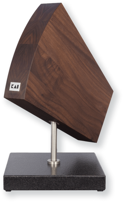 Magnetyczny, obrotowy stojak na noże orzech - Kai