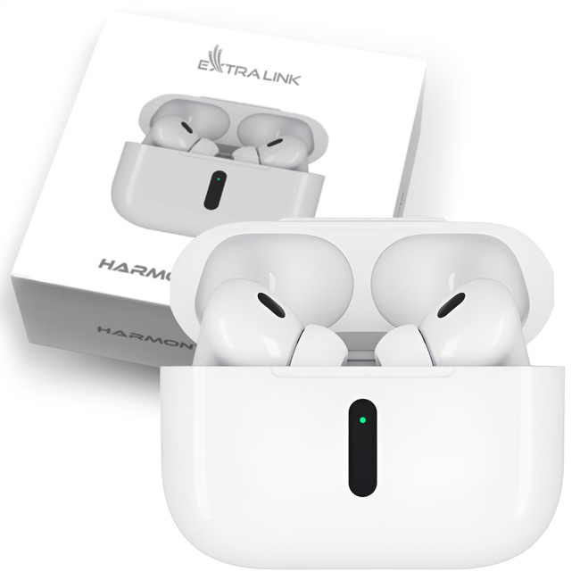Extralink Lifestyle HarmonySound V1.0 | Bezprzewodowe słuchawki douszne | Bluetooth 5.3, IPX4
