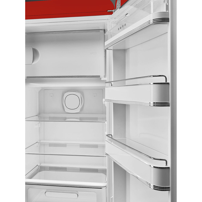 Smeg - Chłodziarko-zamrażarka wolnostojąca FAB28RRD6 50'S STYLE - RED