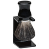 Pędzel do golenia Pure badger czarny + statyw - Erbe solingen