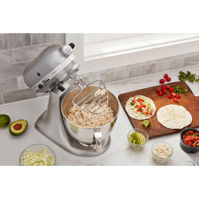 Mieszadło do kruchego ciasta KitchenAid 5KSMPB5SS ze stali nierdzewnej, do mikserów 4,3 l i 4,8 l
