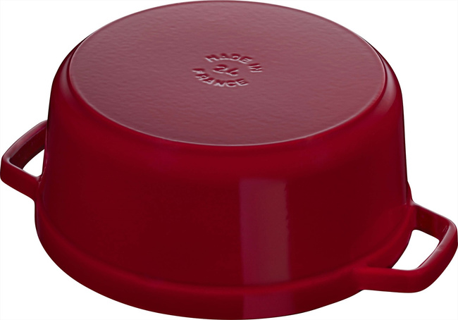 La Cocotte Garnek Żeliwny Okrągły 6.7 Ltr, Kasztanowy - Staub