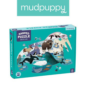 Mudpuppy Puzzle konturowe mors Arktyka 300 elementów 7+