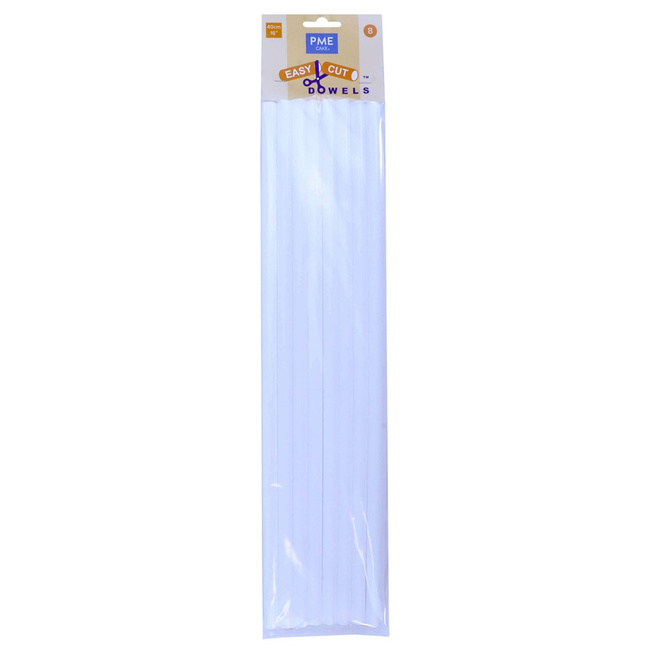 Pme Wsporniki do tortów z tworzywa (8 sztuk) 40 cm