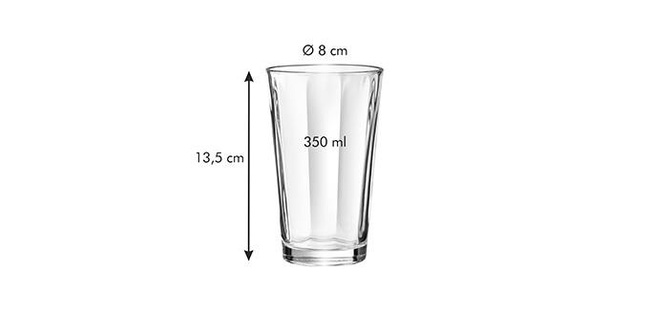 Szklanka Mydrink Stripes 350 ml - Tescoma