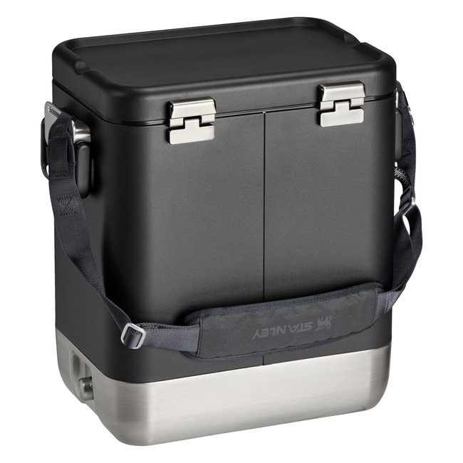 Stalowe lodówki turystyczne The Lifted Spirits Steel Cooler 24,6L Black