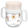 Kubek treningowy 360° Mepal Mio 200 ml do nauki picia, Sunshine & Rainbow