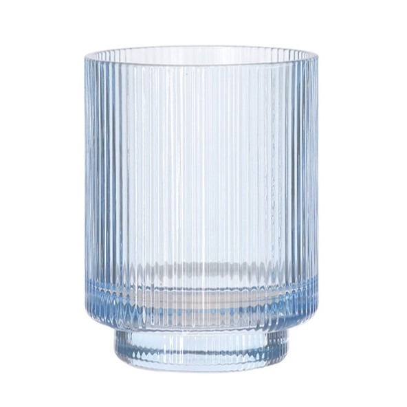 Szklane kubki na szczoteczki Clarity Sky Blue - Södahl