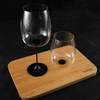 Kieliszki do wina Trebonn SplitGlass Origini Bolgheri, czarne, 650 ml, 2 szt., bez nóżki