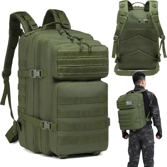 EXTRALINK Military Plecak Taktyczny Szkolny Podróżny Męski Duży 45L MIL-1115