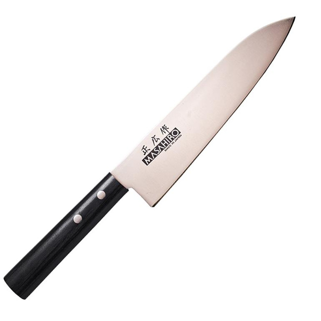 Masahiro Sankei Nóż Szefa Kuchni 18 cm Czarny