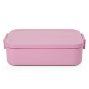 Lunchbox Brabantia Make & Take rozmiar M 1,1 l z klipsami, Lilac Pink