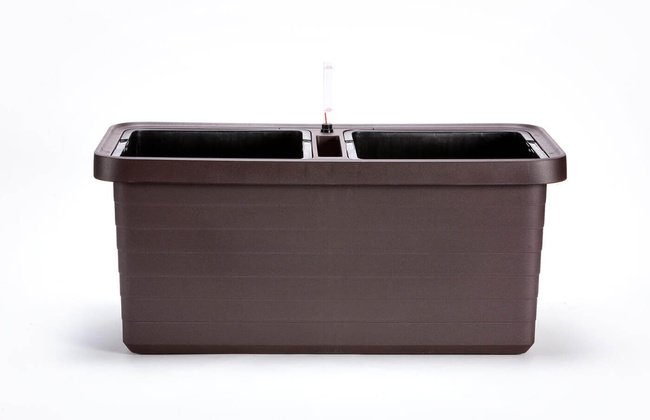 Plastia Berberis Duo Donica Samonawadniająca 78 x 39 cm - brązowy
