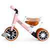 Rower rowerek trójkołowy biegowy z pedałami 2w1 różowy