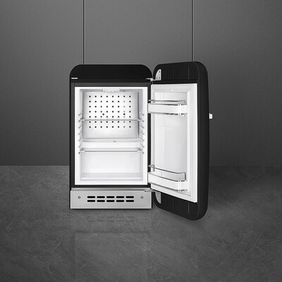 Smeg - Minibar FAB5RBL6 50'S RETRO STYLE - czarny