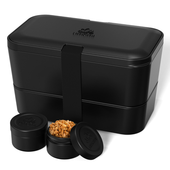 Lunchbox Nestable - Onyx Black - 1500ml - Umami