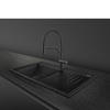 Smeg - Zlewozmywak kompozytowy QUADRA VSGX860MN Czarny