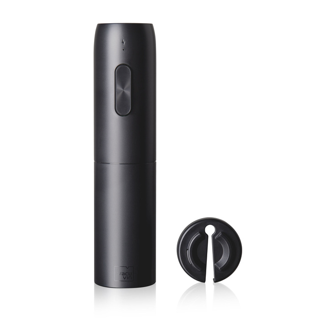 Elektryczny otwieracz do wina Vacu Vin z obcinaczem folii, akumulator USB-C
