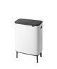 Kosz dotykowy na śmieci Brabantia Bo Touch Bin 2 x 30 l, biały, 130601