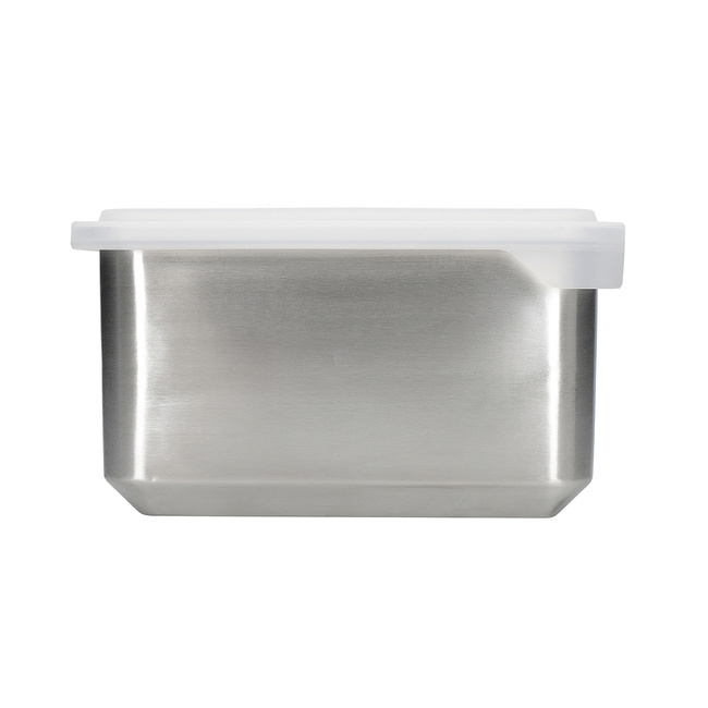 Pojemnik kuchenny ze stali nierdzewnej z pokrywką 2,7 l - Masterclass