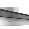 Smeg - Okap przyścienny, 60 cm, T-kształtny Universal Kbt600ve Stal nierdzewna + Szkło.