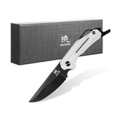 Shiori - Daichi Yuki - Nóż Myśliwski Ze Stali 10Cr15CoMov Z Powłoką PVD