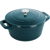 Special Cocotte Garnek Żeliwny Okrągły 4 Ltr, Morski - Staub