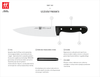 Zestaw 3 noży ZWILLING Twin Chef, ostrza 10, 16 i 20 cm