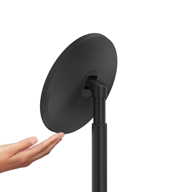 Lustro z czujnikiem sensor i kontrolą natężenia światła Simplehuman - czarny mat