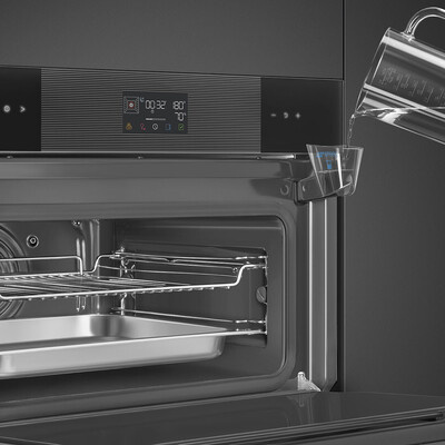 Smeg - Urządz. kompak., Steam100, Linea, czarny So4102s3b3 Linea
