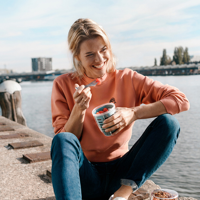 Pojemnik na owoce i warzywa Ellipse Nordic Blue - Mepal