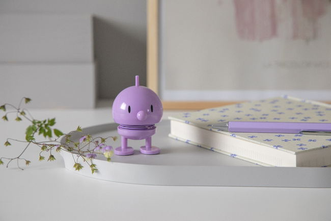 Figurka Hoptimist Bumble M Lavender 10,7 cm dekoracja biurko prezent design